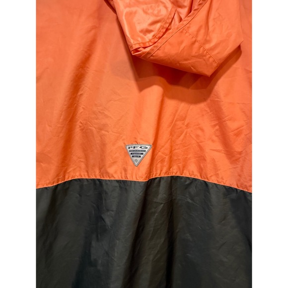 Columbia pfg fishing center ridge Men's
XL Windbreaker Jacket Orange - Picture 8 of 9